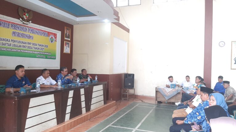 olsek Pasawahan Pastikan Musrenbangdes Desa Padamatang Kondusif