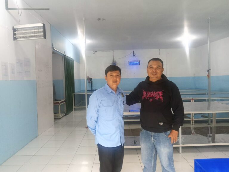 Kanit Intelkam Polsek Ciwaru Monitoring Dapur MBG Karangkancana