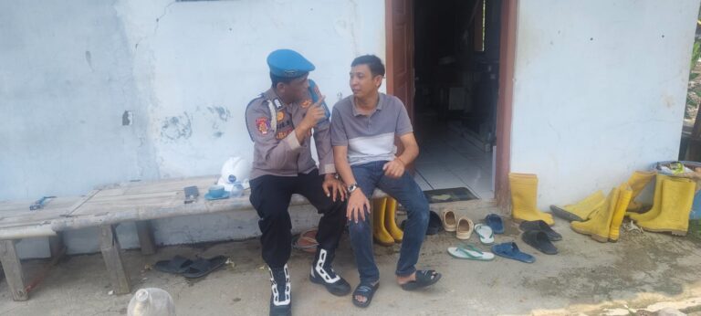 Kanit Propam Polsek Ciwaru Lakukan Penggalangan Kepada Pemuda Setempat