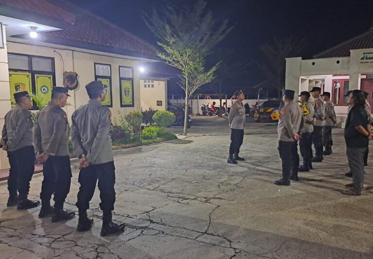 Kapolsek Cidahu Pimpin Apel KRYD Zona IV, Kapolsek Ciwaru Hadir dalam Kegiatan