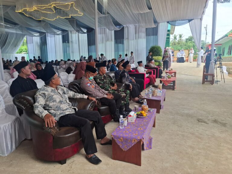 Perkuat Sinergi dengan Pesantren, Kapolsek Ciawigebang Hadiri Munas Amtsilati XI