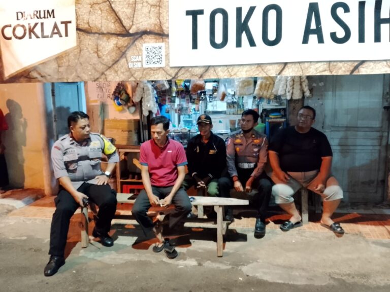 Polsek Ciawigebang Gencarkan Patroli KRYD di Cipicung, Antisipasi Gangguan Kamtibmas