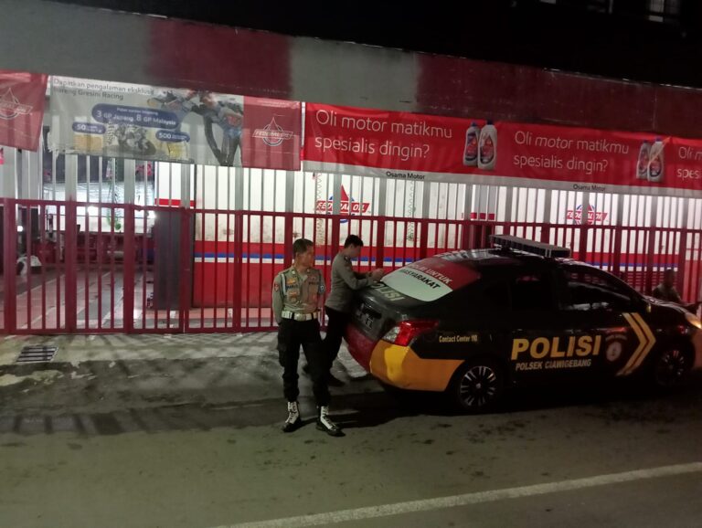 Polsek Ciawigebang Gelar Patroli Malam Hari Antisipasi C3 dan Geng Motor