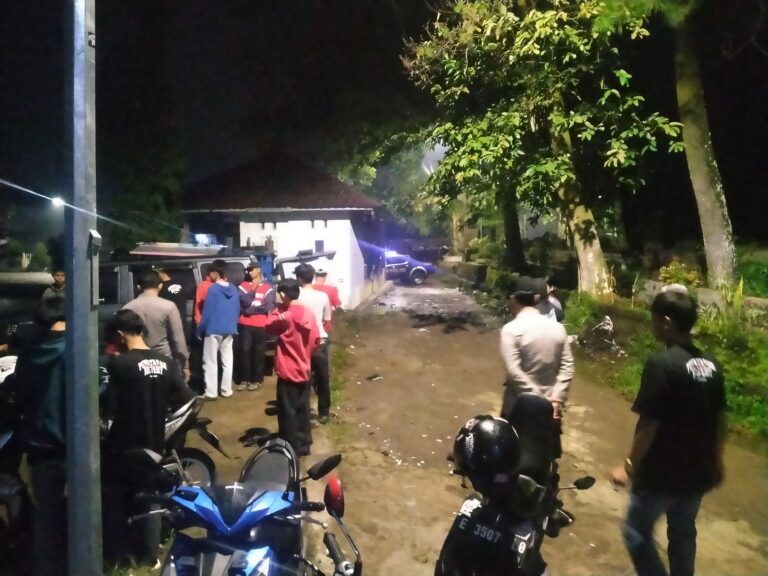 Polsek Pasawahan Ajak Masyarakat Bersinergi Jaga Keamanan Lewat Patroli Malam