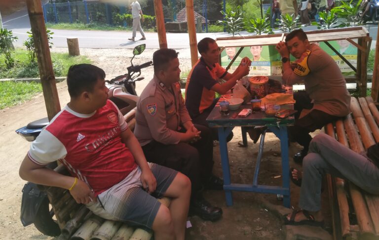 Antisipasi Gangguan Kamtibmas, Polsek Pasawahan Intensifkan Patroli di Desa Paniis