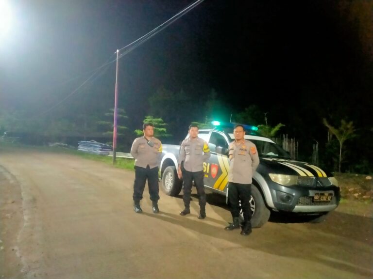 Polsek Pasawahan Giatkan Patroli Humanis, Cegah Gangguan Kamtibmas Sejak Dini