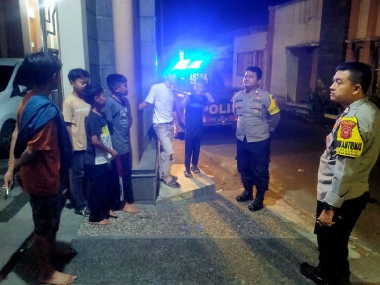 Patroli Humanis Polsek Pasawahan, Wujud Nyata Antisipasi Kejahatan dan Ciptakan Rasa Aman