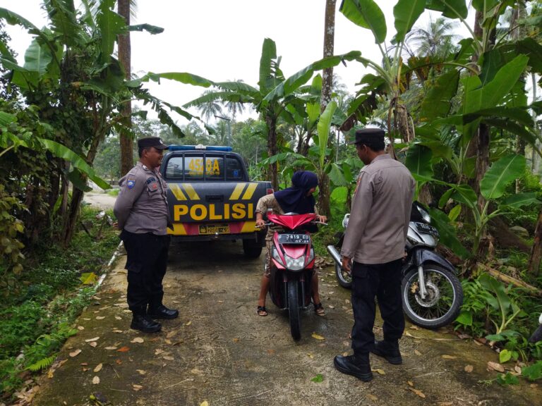 Polisi Hadir di Tengah Masyarakat, Polsek Pasawahan Ajak Warga Bersama Jaga Kamtibmas