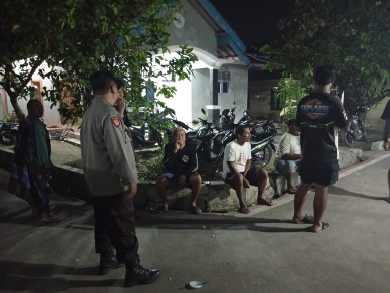 “Polsek Cibingbin Gelar Patroli Malam, Antisipasi C3 dan Gangguan Kamtibmas”