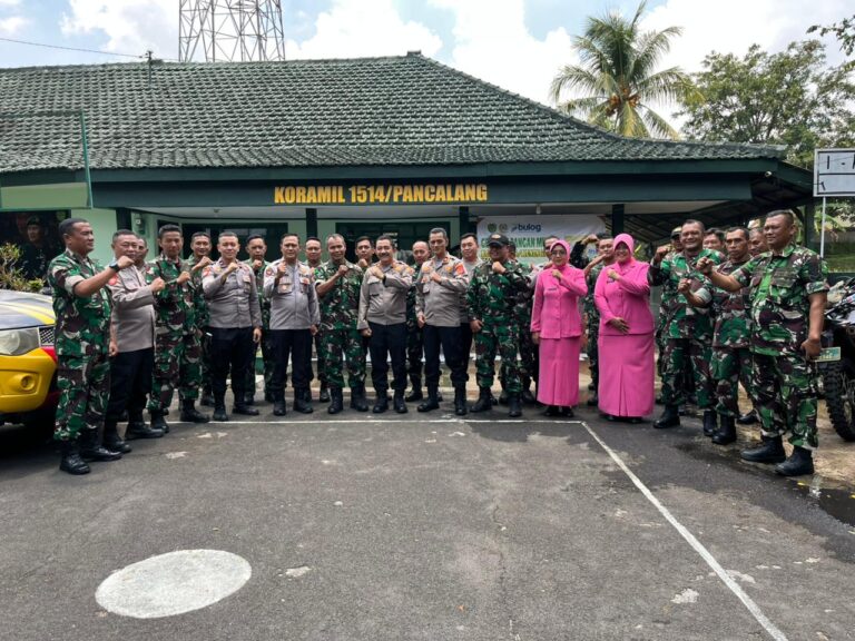 “Polsek Mandirancan Sinergi Tanpa Batas: Beri Ucapan HUT TNI ke-80 sebagai Wujud Soliditas TNI–Polri”