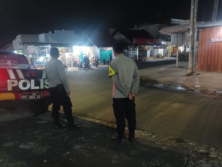 Polisi Bergerak Cegah Aksi Kejahatan Jalan Raya, Jamin Malam Aman di Mandirancan