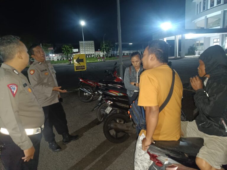 POLSEK CILIMUS PERKETAT PATROLI MALAM CEGAH C3 DAN GENG MOTOR”