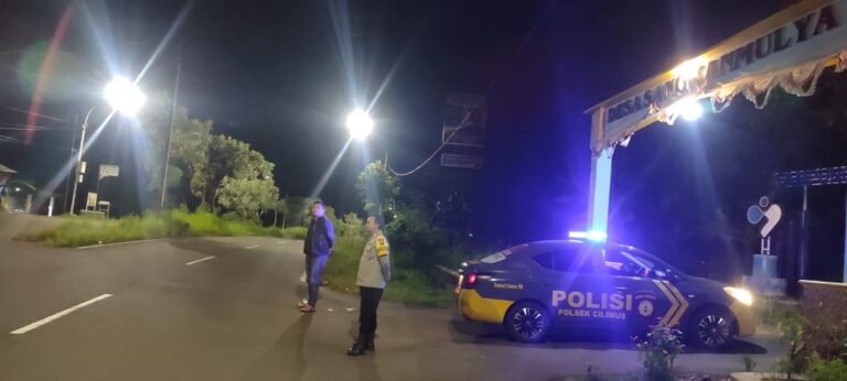 Cegah Curanmor, Polsek Cilimus Gelar Patroli ke Titik Rawan