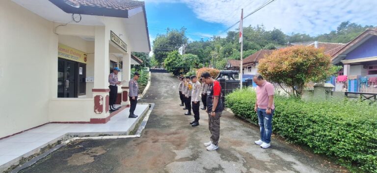 Kapolsek Ciwaru Pimpin Apel Kesiapan Anggota untuk Tingkatkan Disiplin dan Pelayanan Masyarakat