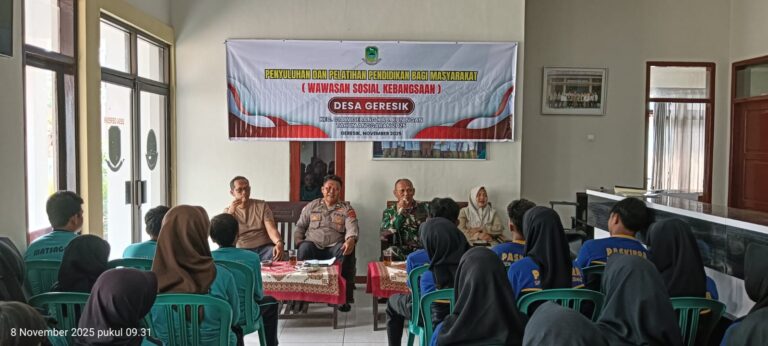 TNI-Polri Bersinergi Beri Penyuluhan Wawasan Kebangsaan di SMPN 3 Ciawigebang