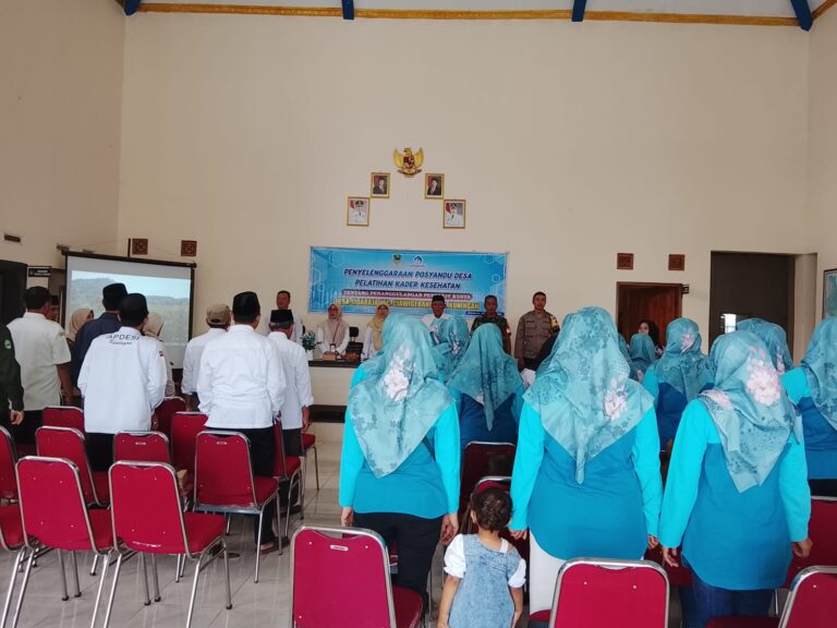 Bhabinkamtibmas dan Babinsa Hadiri Pelatihan Penanggulangan Penyakit Kusta di Posyandu Sidaraja