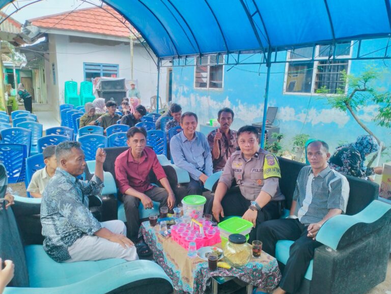 Aipda Mulyadi Hadiri Hajatan Warga Kapandayan, Tegaskan Pentingnya Kamtibmas