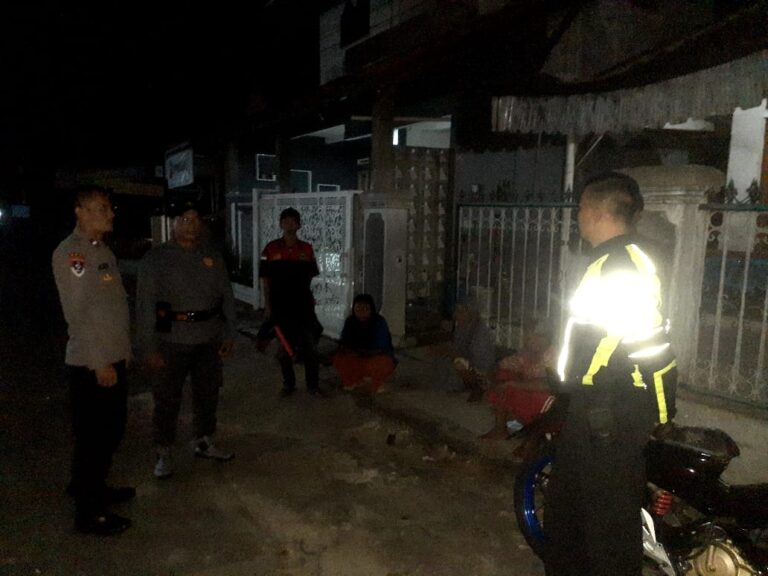 Patroli Malam Polsek Cilimus Fokuskan Pengawasan di Titik Rawan