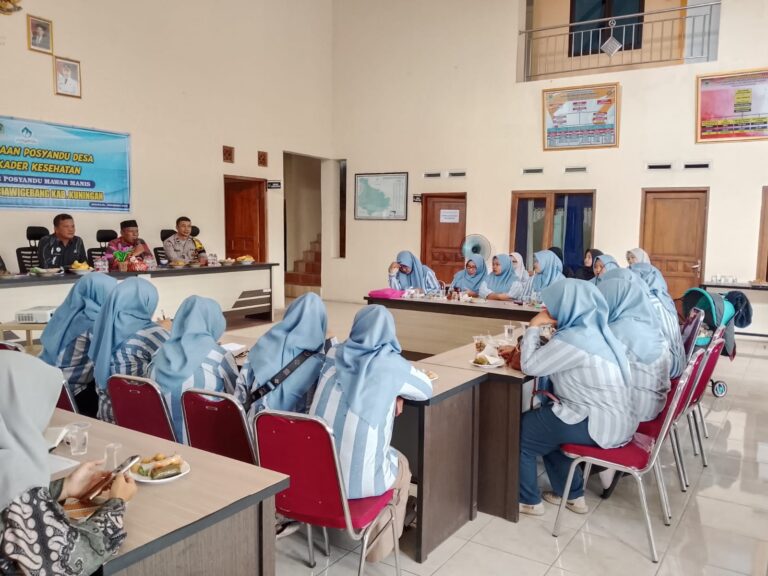 Aipda Juli Harto Dukung Peningkatan Kapasitas Kader Posyandu di Sidaraja