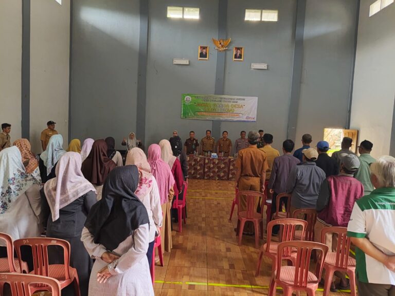 Kapolsek Pancalang IPDA Lukman Hakim Hadiri Kegiatan Penyuluhan dan Penerangan Hukum dalam Program “Jaksa Garda Desa” sebagai Upaya Pencegahan Tindak Pidana