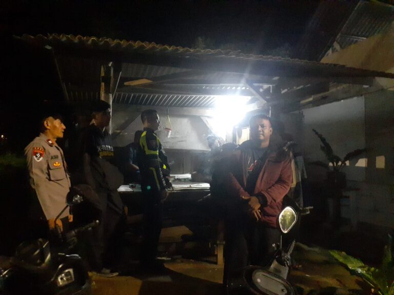 Cegah C3 dan Balap Liar, Polsek Cilimus Intensipkan Patroli Dialogis Malam Hari