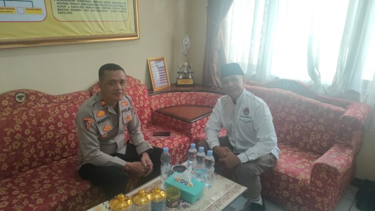 Kapolsek Kramatmulya Laksanakan Sambang / Silaturahmi ke Ketua PC LDII Kecamatan Kramatmulya