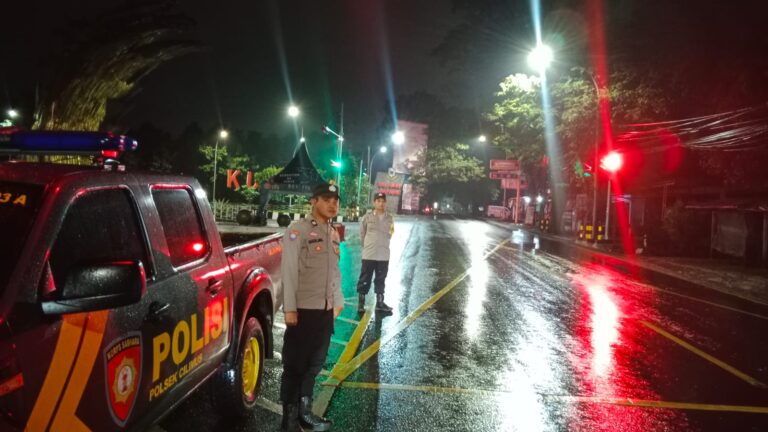 Polsek Cilimus Tingkatkan Kewaspadaan Lewat Patroli Dialogis