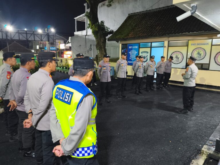 Antisipasi Perang Sarung dan Sahur, Polsek Zona I Polres Kuningan Terus Perkuat KRYD Malam Hari
