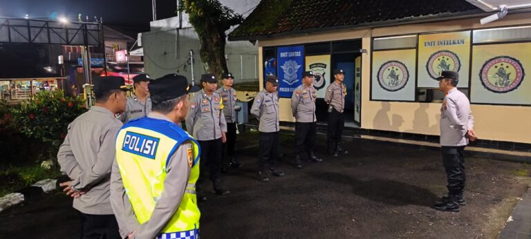 Patroli Gabungan Zona I Ditingkatkan, Polres Kuningan Tegaskan Komitmen Jaga Kamtibmas