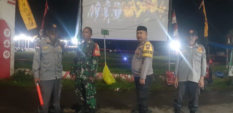 SINERGITAS TNI POLRI TINGKATKAN PENGAMANAN KEGIATAN KEAGAMAAN DI CILIMUS