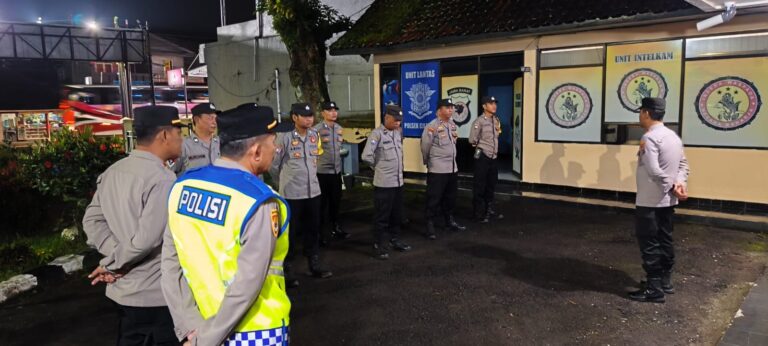 Antisipasi Geng Motor dan Tawuran, Polsek di Zona I Gelar Patroli Gabungan