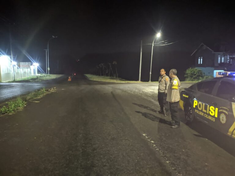 Patroli Ramadhan, Polisi Cilimus Antisipasi Kejahatan Malam