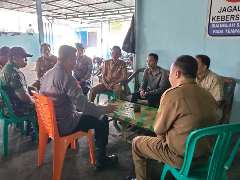 Kapolsek Ciwaru Bersama Forkopimcam Tinjau Lokasi Dapur MBG yang Baru Dibangun