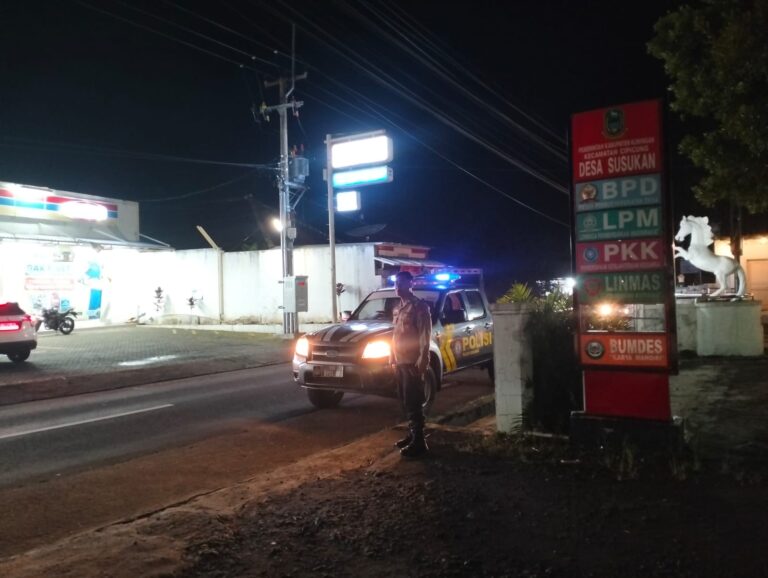 Cipta Kondisi Ramadhan 1447 H, Bhabinkamtibmas Polsek Ciawigebang Gencarkan Patroli Malam Hari Tingkatkan Keamanan Wilayah