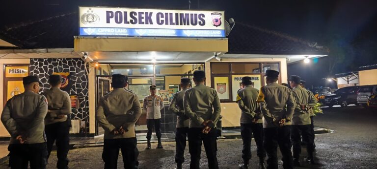Polsek Zona I Sisir Titik Rawan, Kapolres Minta Anggota Responsif
