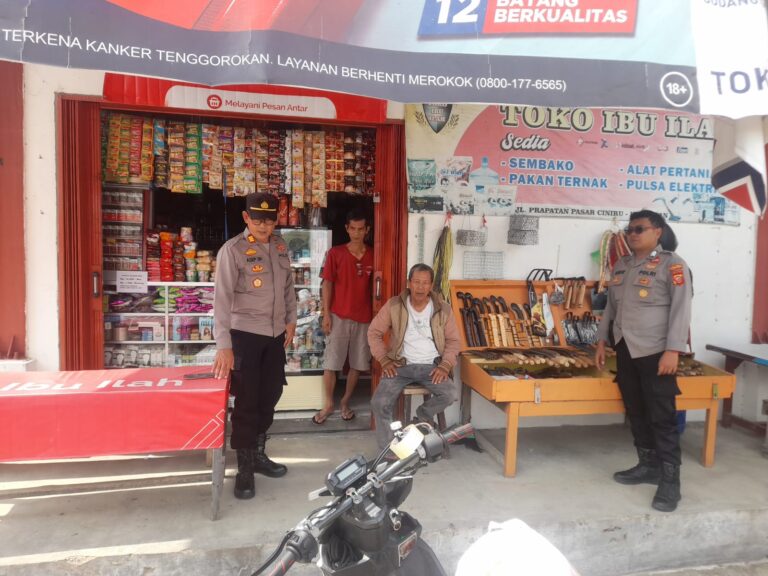 Polsek Ciniru Lakukan Patroli Menjelang Buka Puasa