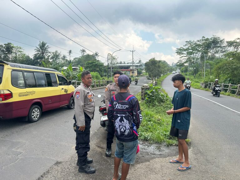 Polsek Cilimus Intensifkan Patroli Dialogis di Jalur Cilimus–Sangkanmulya