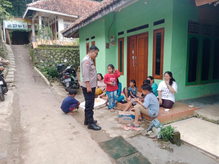 Bhabinkamtibmas Kadurama Gencarkan Patroli Pasca Lebaran 2026, Jaga Kamtibmas Tetap Kondusif