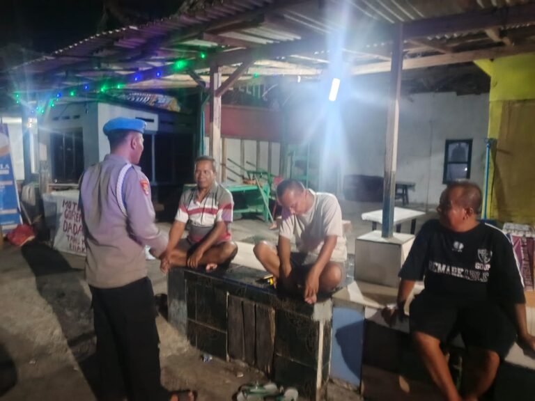 Polsek Ciwaru Intensifkan Patroli Malam, Ajak Warga Jaga Kamtibmas