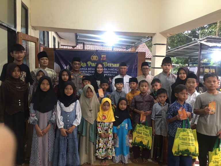 Kapolsek Pancalang Ipda Lukman Hakim Gelar Santunan Anak Yatim, Tausiah Keagamaan Hingga Buka Puasa Bersama untuk Pererat Silaturahmi dengan Masyarakat