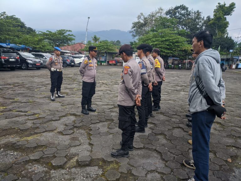 Pengamanan Kedatangan Menteri Kebudayaan RI di Linggajati Berjalan Kondusif