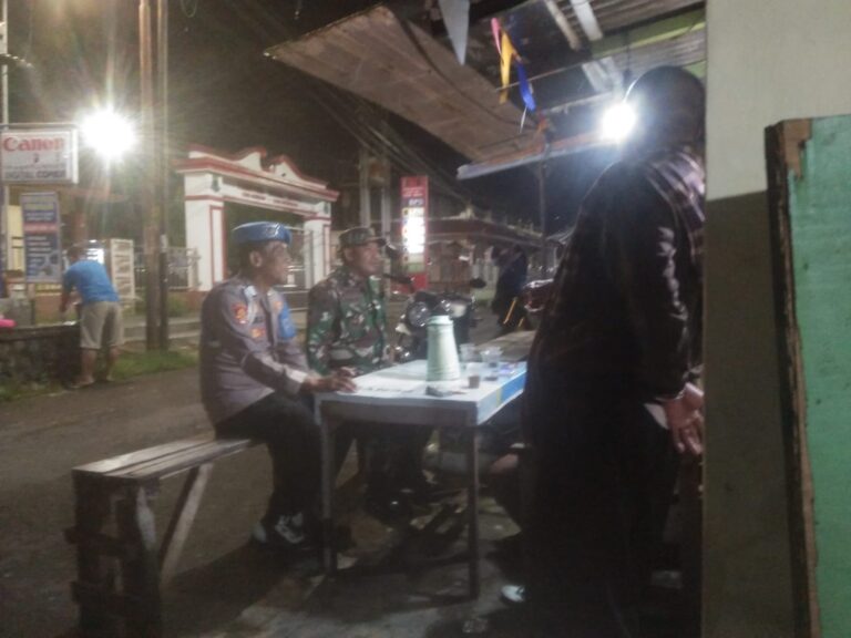 Sinergitas TNI-Polri Jaga Kamtibmas, Ciptakan Situasi Aman dan Kondusif di Wilayah Ciwaru