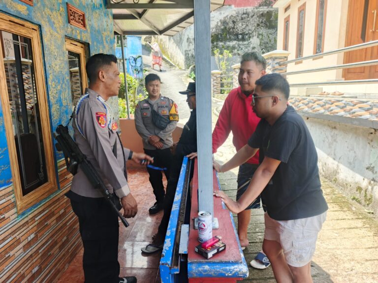 Polsek Ciwaru Berikan Himbauan Kamtibmas kepada Masyarakat