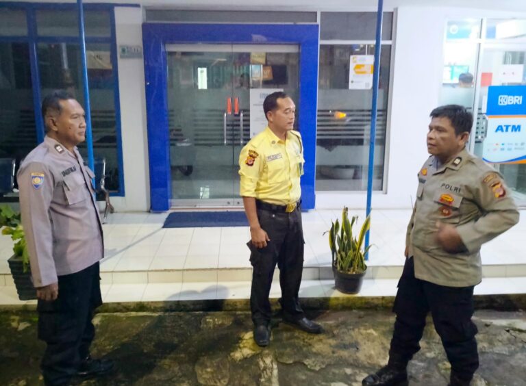 Sinergi Tanpa Tepi, Polsek Mandirancan dan Satpam Perbankan Bangun Benteng Keamanan Bersama