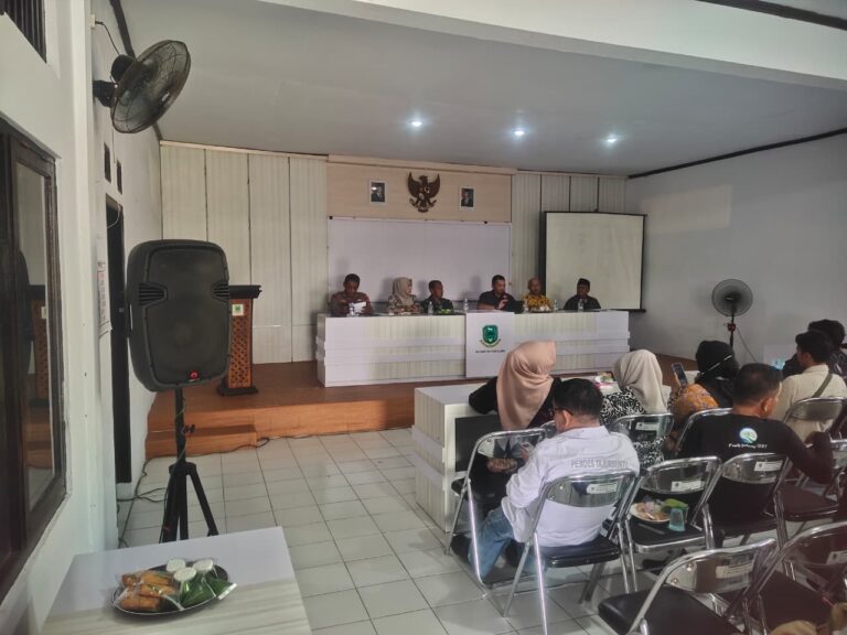 Ipda Lukman Hakim Hadiri Rakor di Aula Kantor Kecamatan Pancalang, Perkuat Sinergi Sosialisasi Kamtibmas dan Program Pemerintah