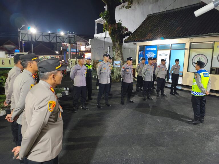 Polres Kuningan Gelar Patroli Gabungan Demi Ciptakan Wilayah Kondusif