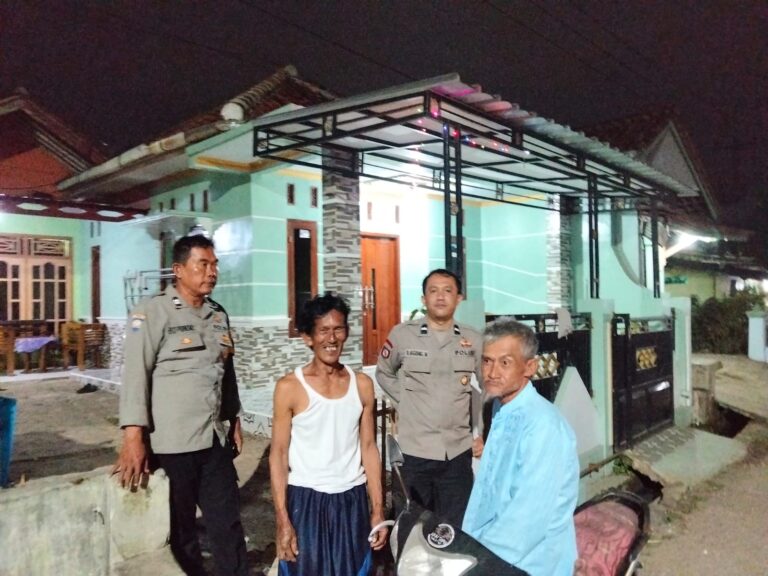 Polsek Cidahu Lakukan Patroli Dialogis, Sampaikan Himbauan kepada Warga
