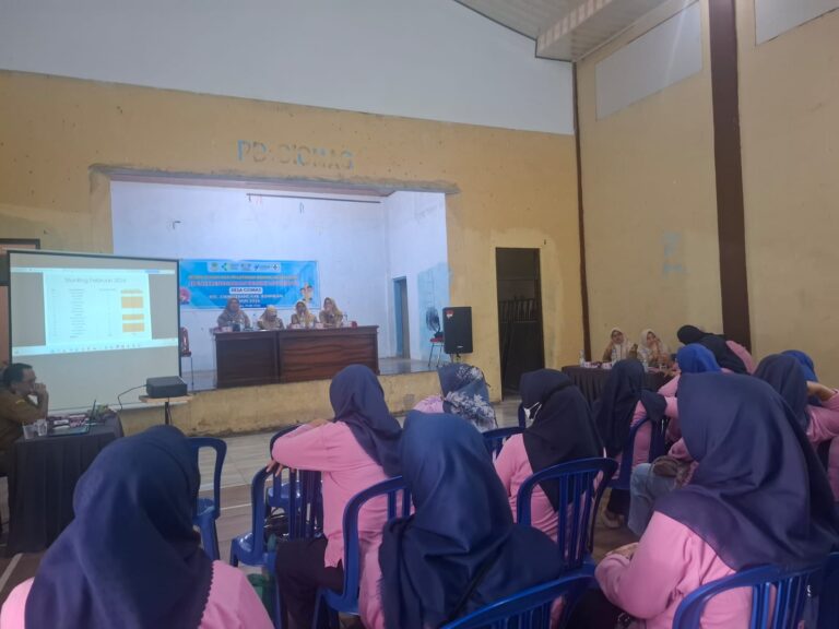 Kapolsek Ciawigebang Hadiri Rembuk Stunting Tahun 2026 di Desa Ciomas