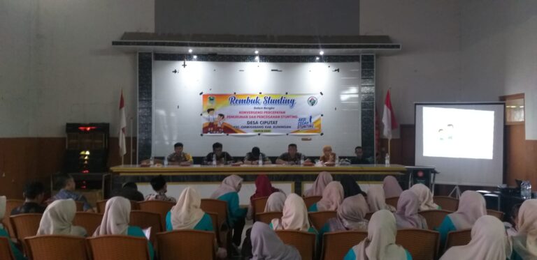 Bhabinkamtibmas Desa Ciputat Dukung Percepatan Penurunan Stunting Tahun 2026 di Ciputat