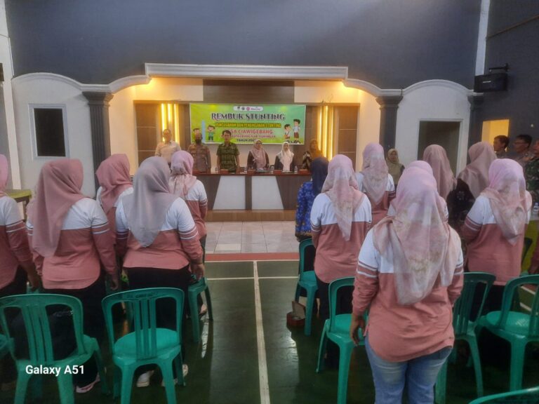Kapolsek Ciawigebang Dukung Percepatan Pencegahan Stunting Tahun 2026 di Ciawigebang